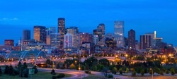 Panorama Downtown Denver 