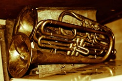 old trombones from the early 1900s