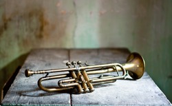 A piece of antiquity, a jazz trumpet