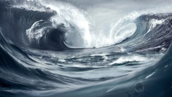 Perfect Storm Huge waves Tsunami Big waves