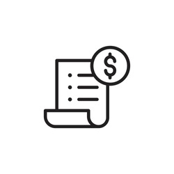 Bill icon, Invoice symbol, Payment icon, Medical bill, Banking transaction receipt, Online shopping, Procurement expense, Money document file. websites and print media and interfaces. 