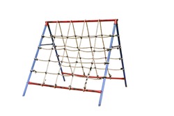 Outdoor Kids Rope Climbing Net Playground  isolated on white background,with clipping path,Rope Climber Tent Manufacturer,Rope Climber Tent Supplier.