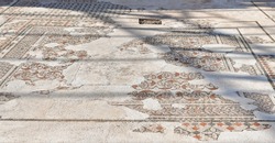 Ancient Lydian Floor Mosaics Art	