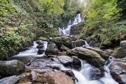 Torc Waterfall in Killarney National park Ireland