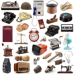 an original great vintage objects collection