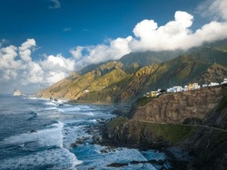 Benijo coastal region. Tenerife, Canary Islands, Spain
