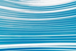 Abstract spinning blue light trails background