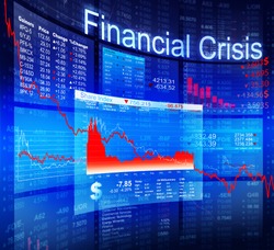 Financial Crisis Economic Stock Market Banking Concept