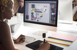 Graphic Designer Creativity Editor Ideas Designer Concept
