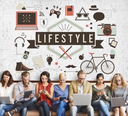 Lifestyle Bahaviour Culture Hobby Interests Ways Concept