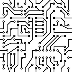 Seamless texture of a printed circuit board