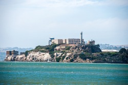 Famous Prison in San Francisco California USA