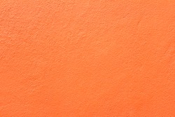 Side of orange wall 