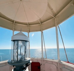 Point Prim lighthouse on Prince Edward Island in Atlantic Canada