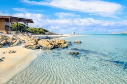 Amazing beach in Stintino, Sardinia, Italy