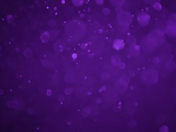Purple bokeh abstract background caused.