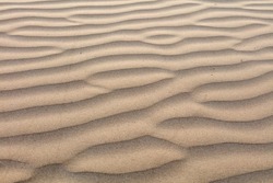 Sand formations looking like dunes
