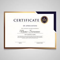 Corporate Certificate Template - Free Stock Photo by Anas Mannaa on ...