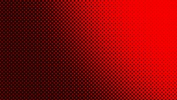 Dark red retro comic pop art background with dots, cartoon halftone background vector illustration eps10