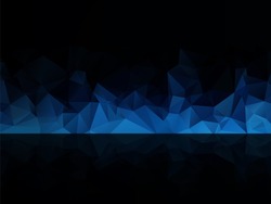 blue black abstract background