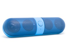 Bluetooth speaker on  white background