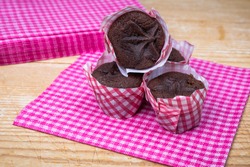 tasty chocolate muffins