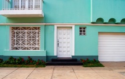 facades of suburban houses exterior peru