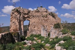 Montfort Castle. Qal'at al-Qurain or Qal'at al-Qarn - 