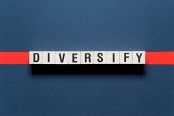 Diversify word concept on cubes