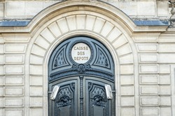 Caisse des Depots headquarters in Paris, France