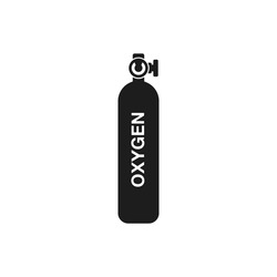 Oxygen Cylinder Icon. Editable Vector EPS Symbol Illustration.