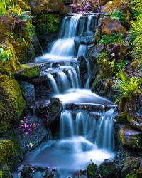 Japanese Garden Mini Waterfall