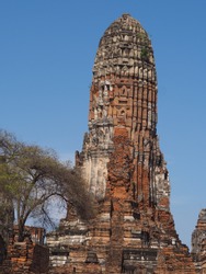 Amazing Thailand - Phra Nakhon Si Ayutthaya. Thailand. 19-5-2019. Wat phra ram, Thailand.