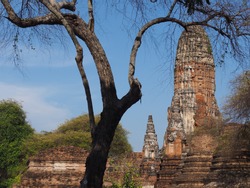 Amazing Thailand - Phra Nakhon Si Ayutthaya. Thailand. 19-5-2019. Wat phra ram, Thailand.