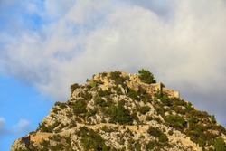 The Alara Castle, historic fortification located at Alanya district of Antalya Turkey