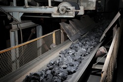 coal transportation for subsequent processing