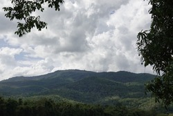 The view of the Foothills of Chiang Mai