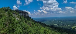 Beautiful photo of Pilot Mountain near Mount Airy, NC.
