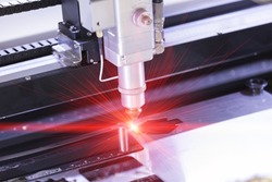 High precision CNC laser cutting metal sheet