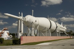 Saturn V Rocket taken at Kennedy Space Center, Florida