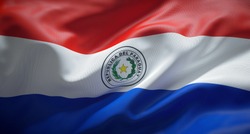 Official flag of the Republic of Paraguay