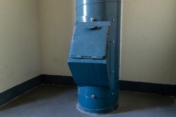 garbage chute in an apartment building. High quality photo