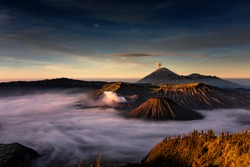 Mount Bromo, the one of main tourism destination of Indonesia