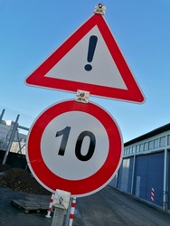 10 kilometers speed limit in Germany