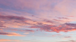 Beautiful colors sunset clouds sky background