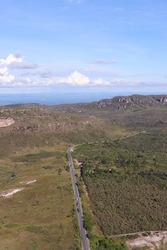 Chapada Diamantina National Park(Morro do Pai Inácio) in Bahia, Brazil.