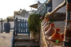 Tifnit village in Agadir - Morocco - typical houses 