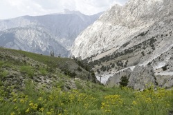 Chitral Pakistan: Hindu kush mountain range, khyber pukhtunkhwa, pakistan.