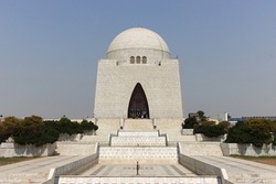 Mazar E Quaid, Jinnah Mausoleum, the tomb in Karachi, Pakistan