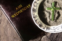 Ash Wednesday. Lent. Christian religion